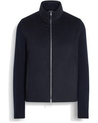ZEGNA - Cardigan Aus Oasi Cashmere Mit Durchgehendem Reißverschluss - Lyst