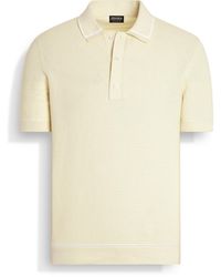 ZEGNA - Light Premium Cotton Polo Shirt - Lyst