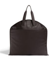 ZEGNA - Borsa Porta Abiti Secondskin Marrone Scuro - Lyst