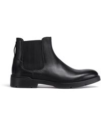 Zegna - Hand-Buffed Leather Cortina Chelsea Boots - Lyst