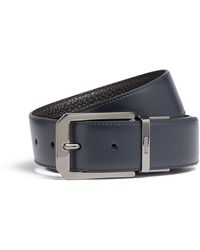 Zegna - And Dark Reversible Leather Belt - Lyst