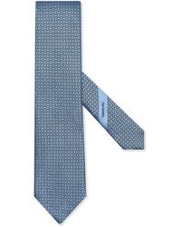 ZEGNA - Light Cento Fili Silk Tie - Lyst