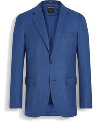 Zegna - Utility Cashmere Silk And Linen Jacket - Lyst