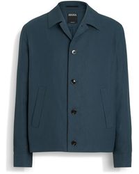 ZEGNA - Chore Jacke Aus Oasi Lino - Lyst