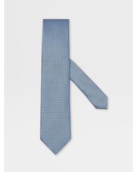 Save 26% Mens Accessories Ties Ermenegildo Zegna Other Materials Tie in Blue for Men 