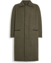 ZEGNA - Down Mid-Length Coat - Lyst