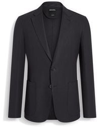 ZEGNA - Oasi Lino Shirt Jacket - Lyst