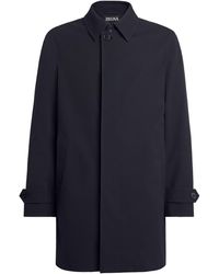ZEGNA - Trofeo Elements Wool Trench - Lyst