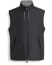 ZEGNA - Gilet Brezza Reversibile - Lyst