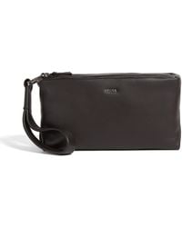ZEGNA - Softy Pouch Secondskin Marrone Scuro - Lyst