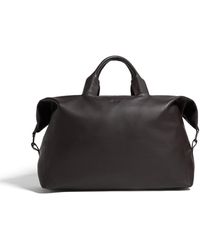 ZEGNA - Borsa Da Viaggio Raglan Secondskin Marrone Scuro - Lyst