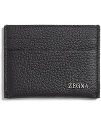 Zegna - Deerskin Card Case - Lyst
