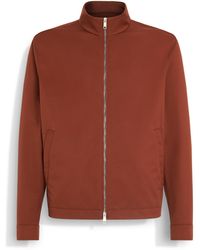 ZEGNA - Motorin 100Cc Microfiber Blouson - Lyst