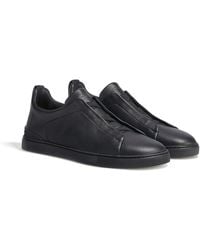ZEGNA - Sneaker Triple Stitch - Lyst