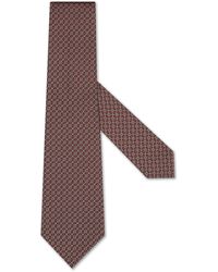 ZEGNA - Light Silk Tie - Lyst