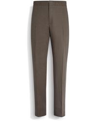 ZEGNA - Hose Aus Oasi Lino - Lyst