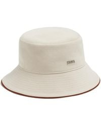 Zegna - Light Cotton And Wool Bucket Hat - Lyst