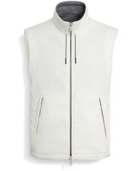 ZEGNA - Gilet Brezza Reversibile - Lyst