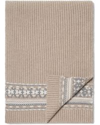 ZEGNA - Light Taupe Oasi Cashmere Scarf - Lyst