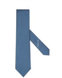 Zegna - Krawatte Aus Natural Silk - Lyst