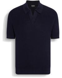 ZEGNA - Premium Cotton Polo Shirt - Lyst