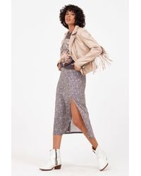 Mauritius - Zoe Rf Fringe Leather Jacket - Lyst