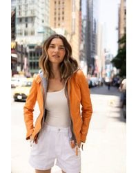 Mauritius - Finja Rf Leather Jacket - Lyst