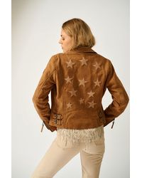 Mauritius - Misty Rf Leather Jacket - Lyst