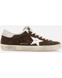 Golden Goose - Super-Star Suede Sneakers - Lyst