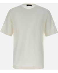 Peuterey - Flak Baumwolle Nylon Mischgewebe T-Shirt - Lyst
