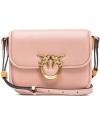 Pinko - Liebesbox Rosa Antikgold Tasche - Lyst