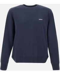 Autry - Marineblaues Baumwoll-Sweatshirt Von Main Apparel - Lyst