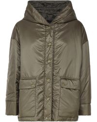 Max Mara - Hooded Padded Nylon Jacket - Lyst