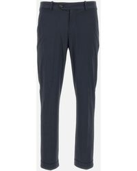 Rrd - Blaue Slim Fit Chinohose - Lyst