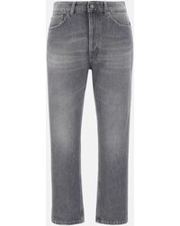 Dondup - Koons Schwarze Five-Pocket-Jeans Mit Normaler Passform - Lyst