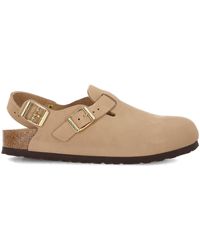 Birkenstock - Tokio Nubukleder Sandcastle Sandalen - Lyst