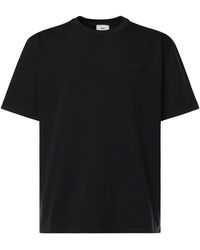Autry - Schwarzes Lockeres T-Shirt Mit Logo - Lyst