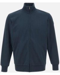 Colmar - Blaues Connective-Sweatshirt Aus Baumwolle Mit Reißverschluss - Lyst