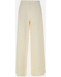 Kaos - Hoch Taillierte Stretch-Crepe-Hosen - Lyst