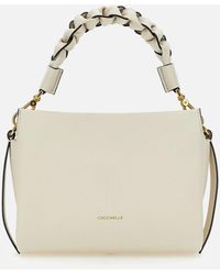 Coccinelle - M50 Boheme Weiße Leder Tasche - Lyst