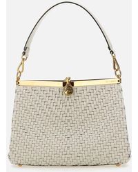 Etro - Vela Media Kalbsleder Schultertasche - Lyst
