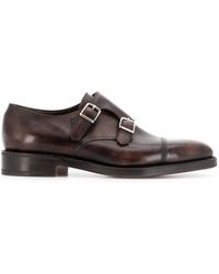 John Lobb - William Leder Schnallen-Mönche - Lyst
