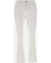 Liu Jo - Parfait Monroe Weiße Skinny-Fit-Jeans - Lyst