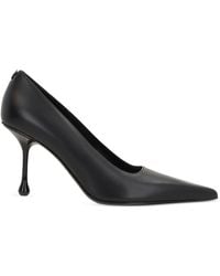 Jimmy Choo - Ixia 80 Schwarze Spitzzehen-Pumps - Lyst