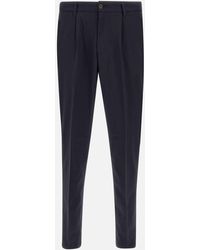 Devore - Wool Blend Trousers - Lyst