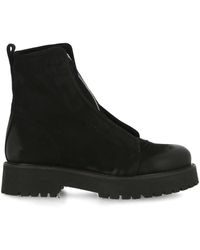 PATRIZIA BONIFANTI - Chic Calfskin Zip Boots - Lyst