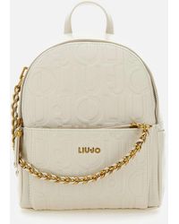 Liu Jo - Adonide Butter Tumbled Rucksack - Lyst