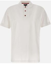 Kiton - Weißes Poloshirt Aus Ultrafeiner Baumwolle Für Herren - Lyst