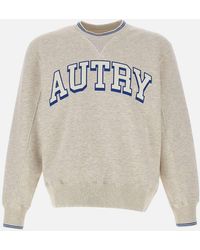 Autry - Graues Baumwoll-Sweatshirt Von Main Apparel - Lyst