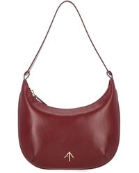 MANU Atelier - Mini Hobo Lila Schultertasche - Lyst